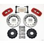 Wilwood 140-9789-DR AERO6 Front Truck Kit 14.25in Drill Red 1999-2014 GM Truck/SUV 1500