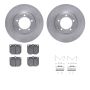 Dynamic Friction 6512-76536 Rotor Kit