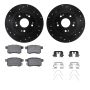 Dynamic Friction 8512-59044 Rotor Kit