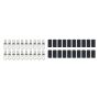 QUICKCAR RACING PRODUCTS QRP57-570-20 Ring Terminal 1/4in 8 Ga w/Heat Shrink 20pk