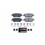 PowerStop Z23-1551 PowerStop - Z23 Daily Driver Carbon-Fiber Ceramic Brake Pads with Hardware Kit