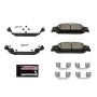 PowerStop Z36-1707 PowerStop - Z36 Truck and SUV Carbon-Fiber Ceramic Brake Pads with Hardware Kit