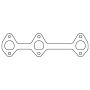 Cometic Gasket C15005-064 Cometic GM Gen-3 60 Degree V6 .064in AM Exhaust Manifold Gasket Set