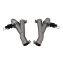 QTP 527112 2012-2022 Jeep Grand Cherokee SRT, Trackhawk, Dodge Durango SRT  Aggressor Cutout Pipes