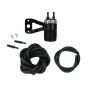 Moroso 85712 Harley-Davidson 88-16 Evo Twin Cam Sportster Air Oil Separator - Black & Polished