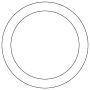 Cometic Gasket C15133 Cometic Ford 8BA/8CM Flathead V8 .060in KF Oil Drain Plug Gasket - 1948-1953