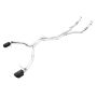 AWE Tuning 3020-33058 Audi B9 RS5 Track Edition Exhaust w/ Diamond Black RS Tips