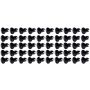 Ti22 PERFORMANCE TIP8102-50 Oval Head Dzus Buttons .500 Long 50 Pack Black