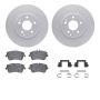 Dynamic Friction 4512-63153 Rotor Kit