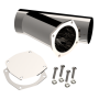 QTP 10500 5in Weld-On QTEC Exhaust Cutout Y-Pipe