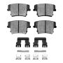 Dynamic Friction 1551-1057-01 Brake Pad Kt