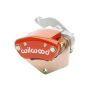 Wilwood 120-15354-RD Caliper-MC4 Mechanical-L/H - Red w/ Logo 1.19in Piston .81in Disc