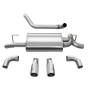 18-   Jeep JL 3.6L Axle Back Exhaust