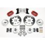 Wilwood 140-13203-R Dynapro Dust-Boot Front Kit 12.19in Red 67-69 Camaro 64-72 Nova Chevelle