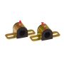 Prothane 19-1176-BL Universal Greasable Sway Bar Bushings - 15/16in - Type B Bracket - Black