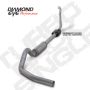 Diamond Eye Performance K4306A Diamond Eye KIT 4in TB SGL AL: 94-97 FORD 7.3L F250/F350 PWRSTROKE NFS W/ CARB EQUIV STDS