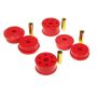 Prothane 13-1903 00-05 Mitsubishi Eclipse V6 4 Mount Kit - Red