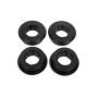 BMR 08-18 Dodge Challenger Rear Lower Delrin Control Arm Bushing Kit - Black