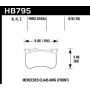Hawk Performance HB795Z.618 Performance Ceramic Disc Brake Pad