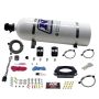 Nitrous Express 20934-15 LS 90mm PLATE SYSTEM (50-400HP) W/ 15LB BOTTLE
