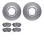 Dynamic Friction 4502-76157 Rotor Kit