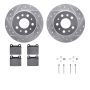 Dynamic Friction 7612-63008 Rotor Kit