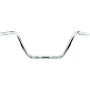 Bikers Choice 402214 Medium Buckhorn Bar Chrome Throttle By Wire Custom
