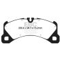 EBC Brakes DP42203R Yellowstuff Street And Track Brake Pads