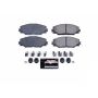 PowerStop Z23-1211 PowerStop - Z23 Daily Driver Carbon-Fiber Ceramic Brake Pads with Hardware Kit