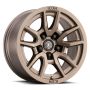 ICON 2617857345BR Vector 5 17x8.5 5x5 -6mm Offset 4.5in BS 71.5mm Bore Bronze Wheel