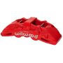 Wilwood 120-14862-RD Caliper Red SX6R 4.04in Piston 1.25in Disc