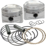 S&S Cycle 92-1063 84-99 BT 3-5/8in Piston Set - .030in