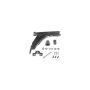 FEBI 07217 Control Arm with additional parts, without joint