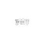 FEBI 08695 Gasket Set for power steering system