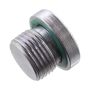 FEBI 100515 Oil Drain Plug for automatic transmission, with seal ring
