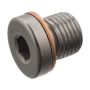 FEBI 101021 Bolt Plug for cylinder head gasket and rear axle transmission