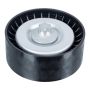 FEBI 102152 Idler Pulley for auxiliary belt, with bolt