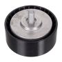 FEBI 102157 Idler Pulley for auxiliary belt, with bolt