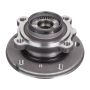 FEBI 102830 Wheel Bearing Kit with wheel hub and ABS sensor ring