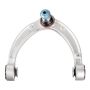 FEBI 107851 Control Arm with bushes, joint and lock nut
