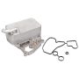 FEBI 109681 Oil Cooler with gaskets