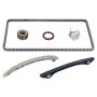 FEBI 109729 Timing Chain Kit for camshaft, with guide rails and chain tensioner