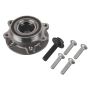 FEBI 175307 Wheel Bearing Kit with wheel hub, ABS sensor ring and fastening bolts