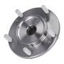 FEBI 178315 Wheel Hub without wheel bearing, with ABS sensor ring