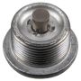 FEBI 179008 Oil Drain Plug for engine and/or transmission, without seal ring