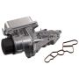 FEBI 179769 Oil Filter Housing with oil filter and oil cooler