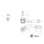 FEBI 180823 Tie Rod End with nut