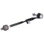 FEBI 186058 Tie Rod with tie rod end and additional parts
