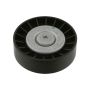 FEBI 19485 Idler Pulley for auxiliary belt, with bolt