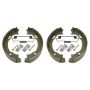 FEBI 23197 Brake Shoe Set for parking brake, with additional parts